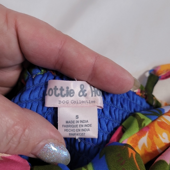 B.O.G. Lottie & Holly Summer Vacation Floral 2 Piece Tank & Skort Size Small - Picture 7 of 13